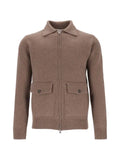 Al Duca D’Aosta 1902 zip-up cardigan