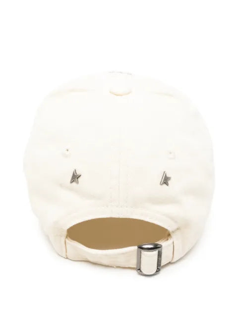 Golden Goose crystal-embellished baseball cap