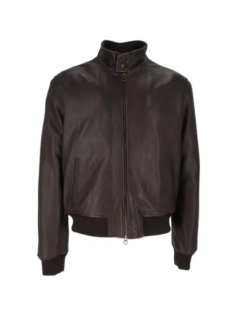 Stewart Jeff-Washed Nappa leather jacket