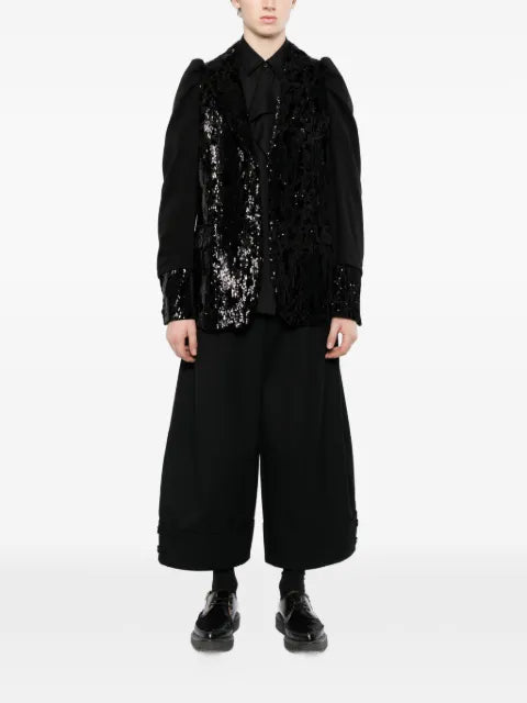 Comme des Garçons Homme Plus sequin-embellished blazer