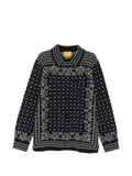 Guest In Residence paisley-pattern cashmere cardigan