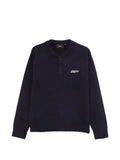 Axel Arigato Tag logo-patch henley sweater