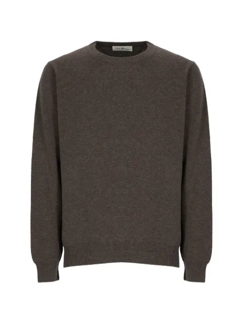 Della Ciana crew-neck ribbed-trims sweater