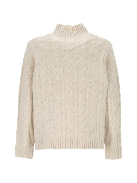 KEELING cable-knit high-neck sweater