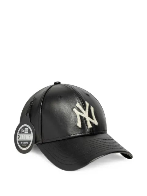 NEW ERA CAP 9Forty leather baseball cap