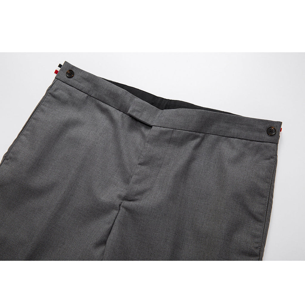 Thom Browne Style Four-Bar Pants
