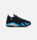 Air Jordan 14 Retro Black & University Blue Grade School Shoes