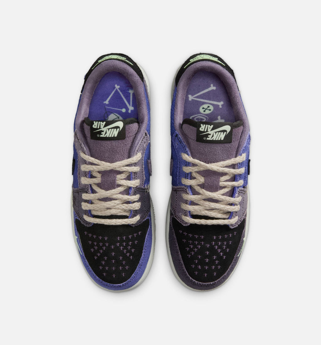 Air Jordan 1 Low OG Grade School Shoes - Regency Purple / Dark Raisin