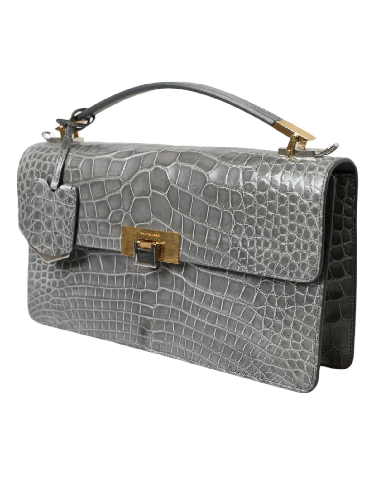 Medium Exotic Leather Le Dix Poch.Ca.St AJ Shoulder Bag