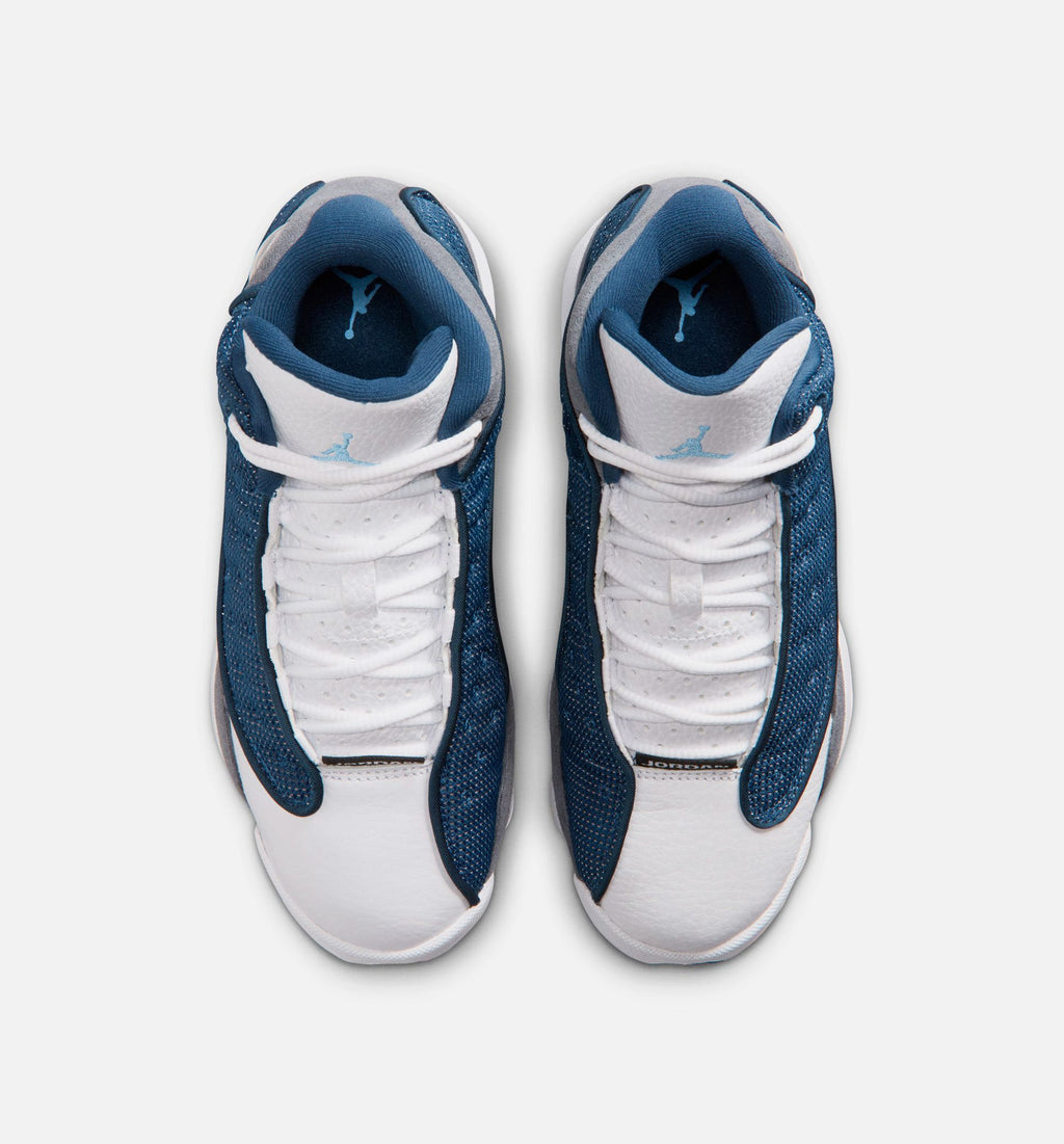 Air Jordan 13 Retro Navy & Flint Grey Grade School Shoes