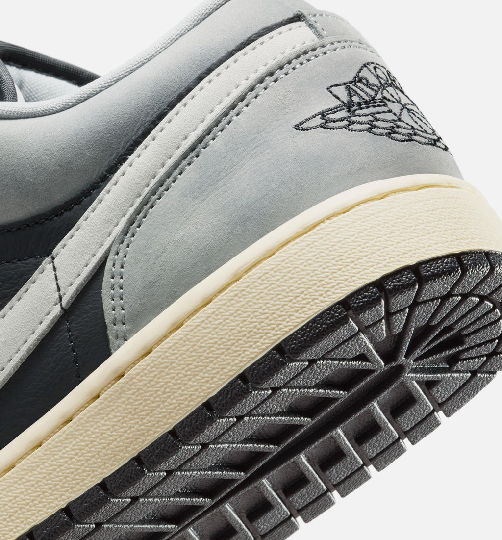 Air Jordan 1 Low SE Men's Shoes - Light Smoke Grey / White / Off Noir