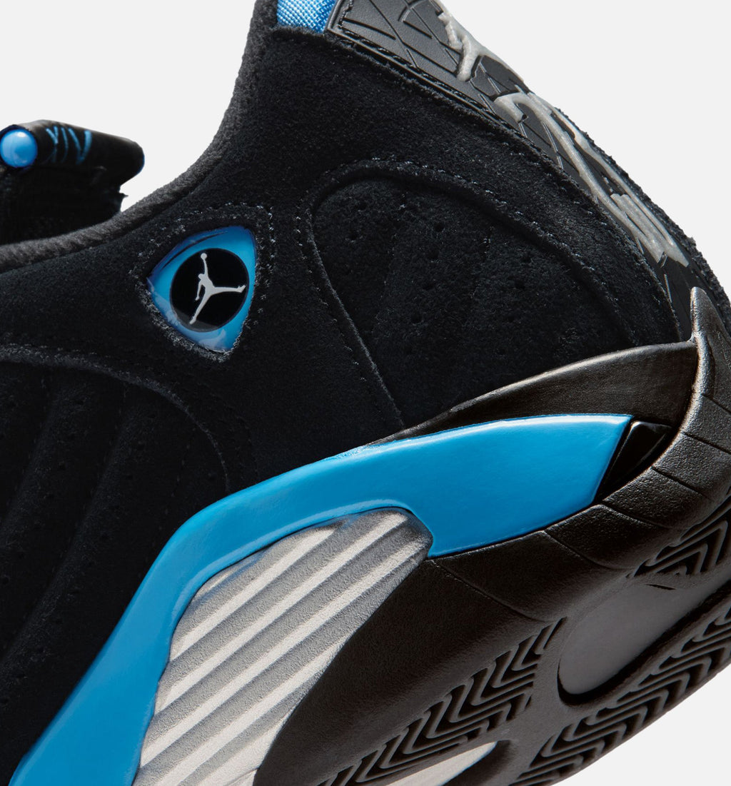 Air Jordan 14 Retro Black & University Blue Grade School Shoes