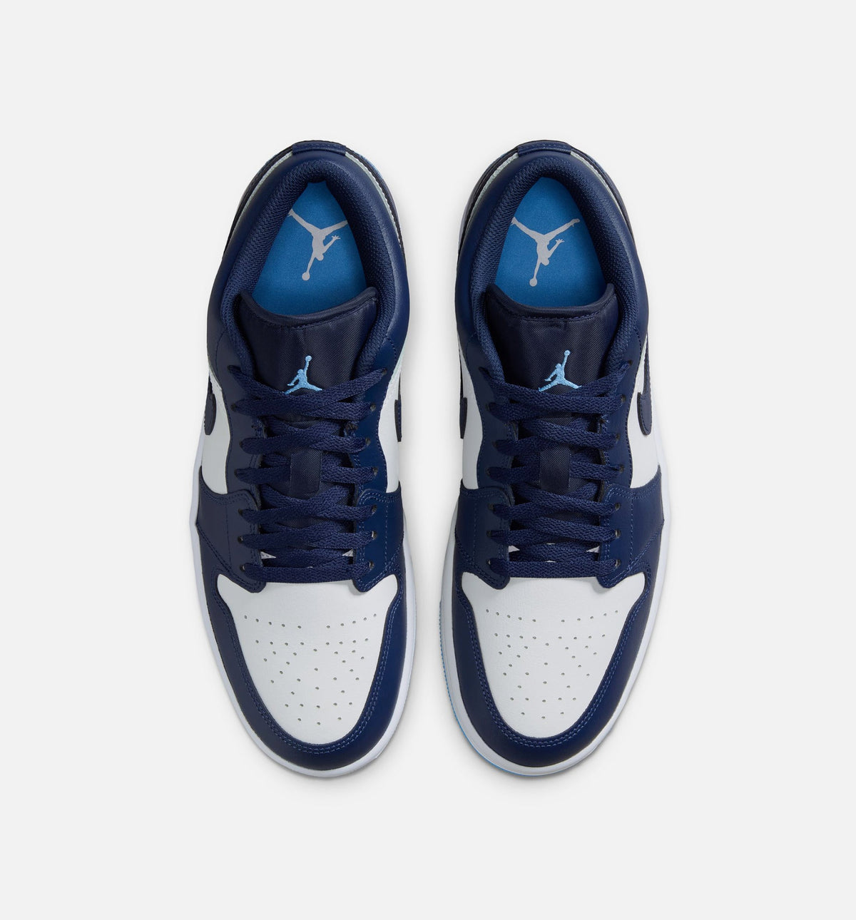 Air Jordan 1 Low Men's Shoes - Midnight Navy / University Blue / White