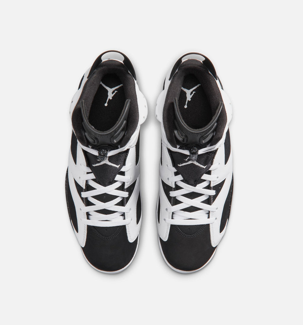 Air Jordan 6 Retro Black & White Men's Shoes
