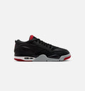 Air Jordan 4 RM Black & Wolf Grey Men's Shoes