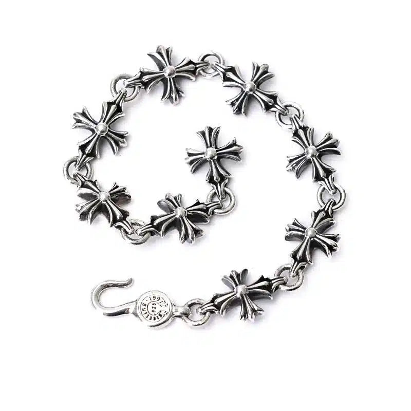Chrome Hearts PLUS BRACELET WITH LINKS -6