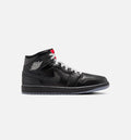 Air Jordan 1 Mid SE Men's Shoes - Black / Grey