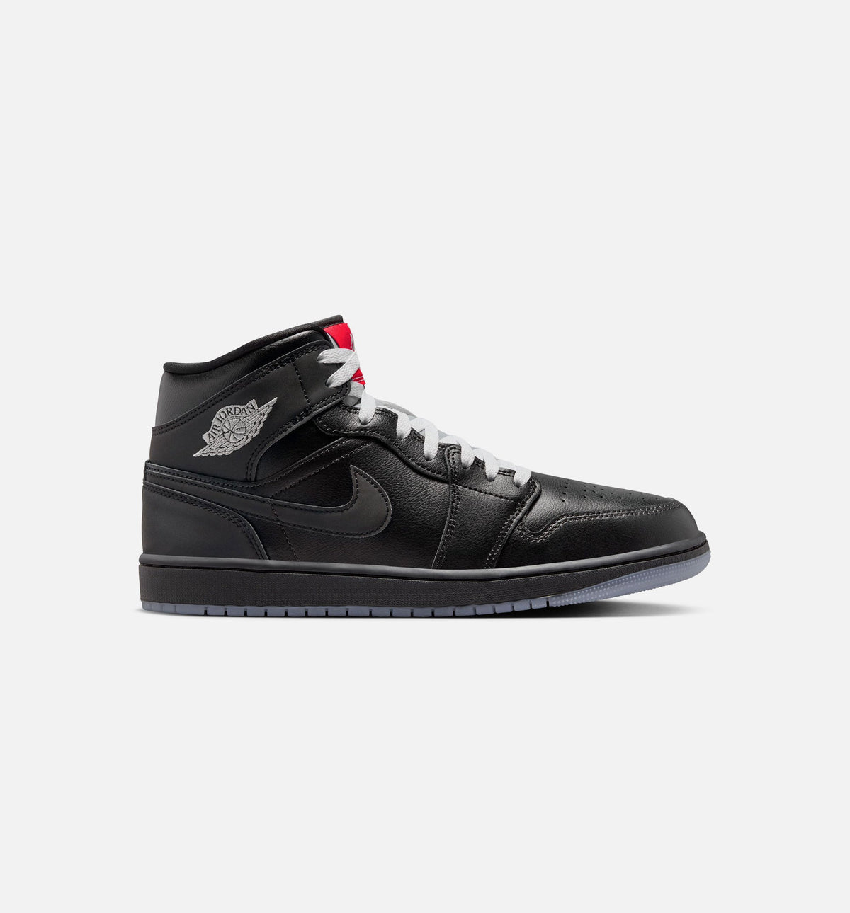 Air Jordan 1 Mid SE Men's Shoes - Black / Grey