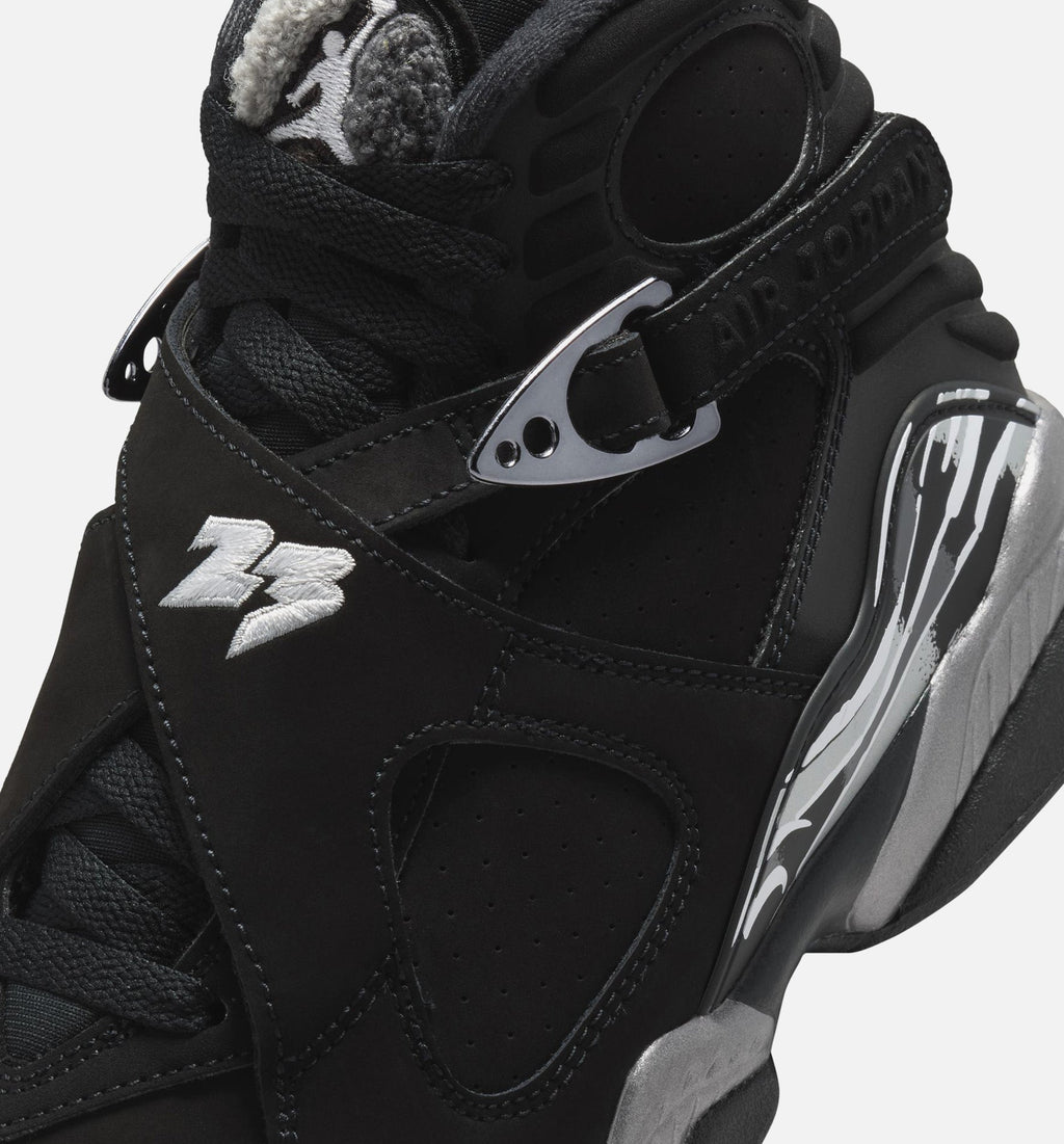 Air Jordan 8 Retro Chrome Grade School Shoes