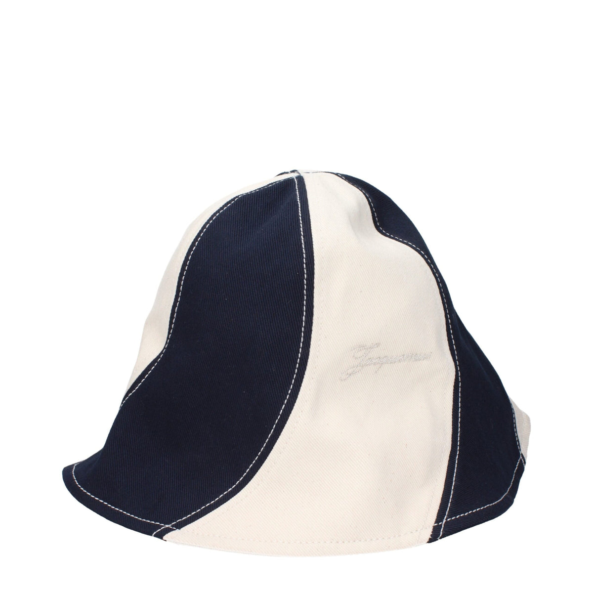 Jacquemus Blue Cotton Bucket Hat