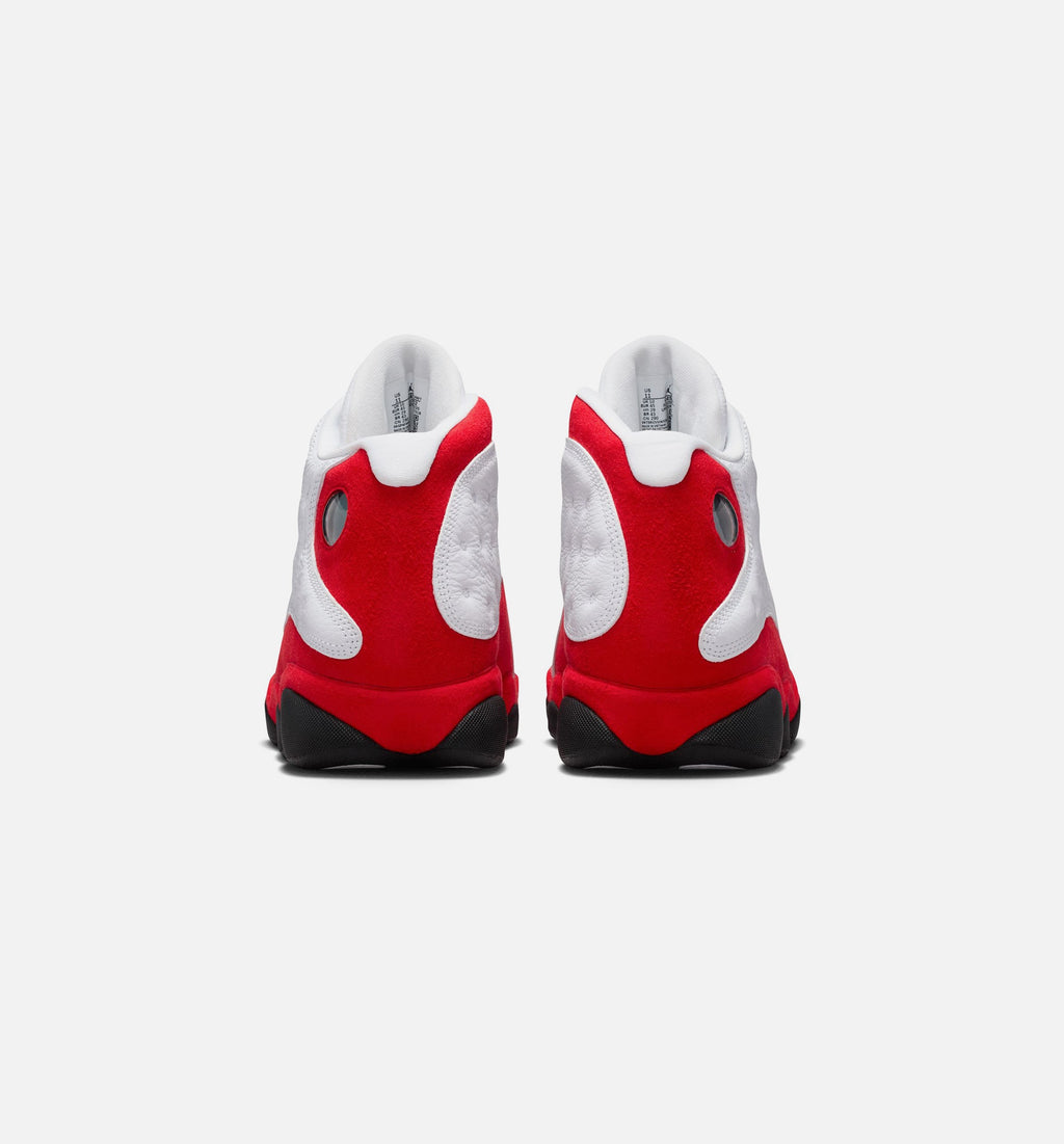 Air Jordan 13 Retro White & University Red Men's Shoes