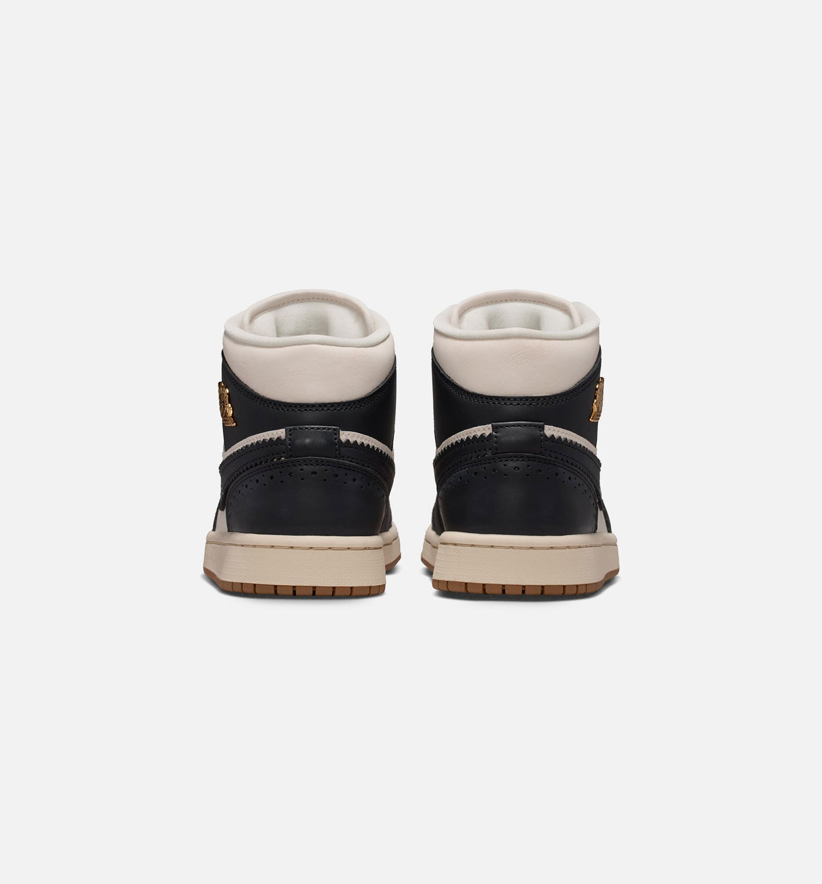 Air Jordan 1 Mid SE Women's Shoes - Off-Noir / Chalk / Pearl White