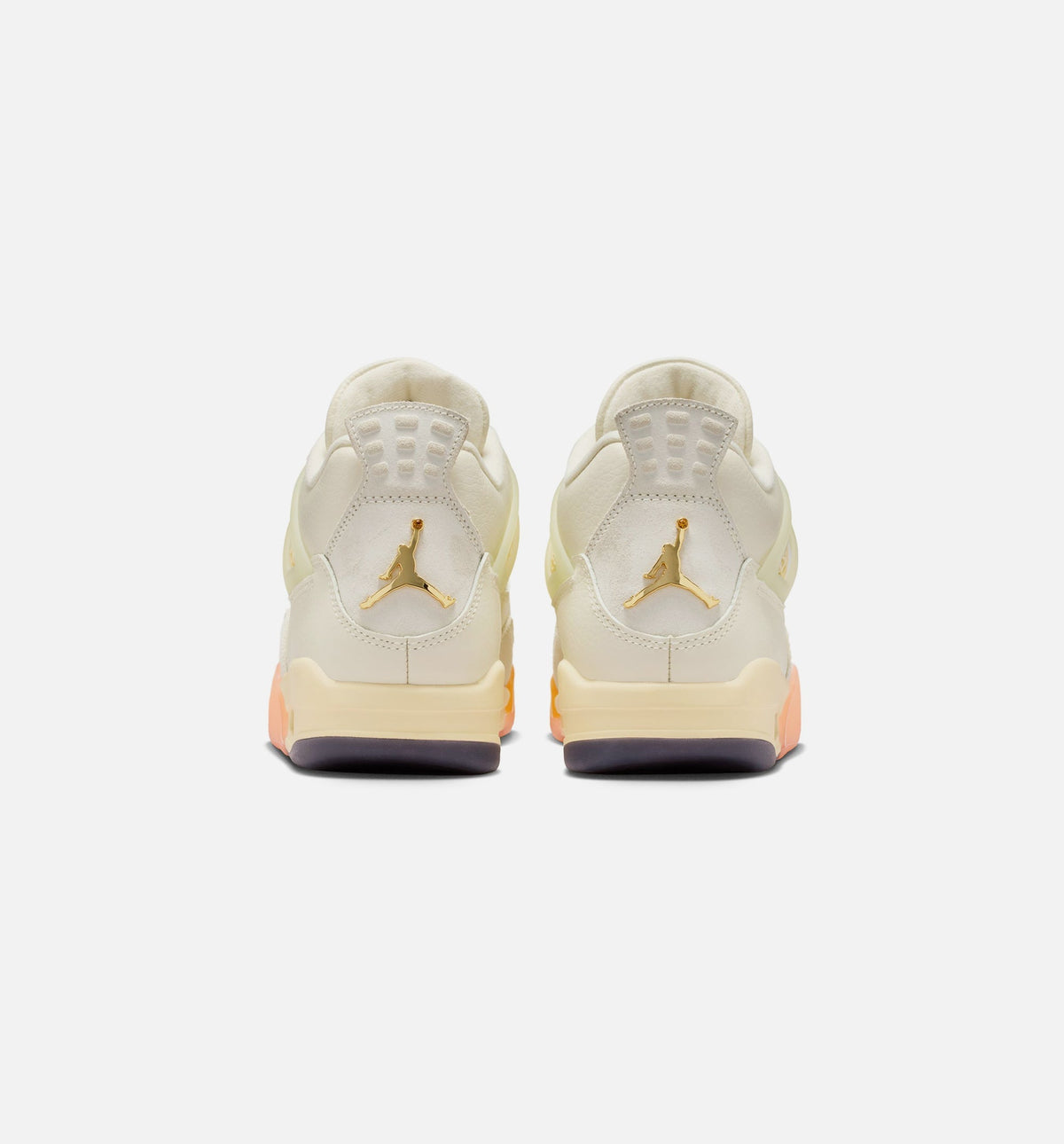 Air Jordan 4 Retro Birds of Paradise Women's Lifestyle Shoe – Coconut Milk/Metallic Gold/Muslin/Bright Mango/Sundial/Black