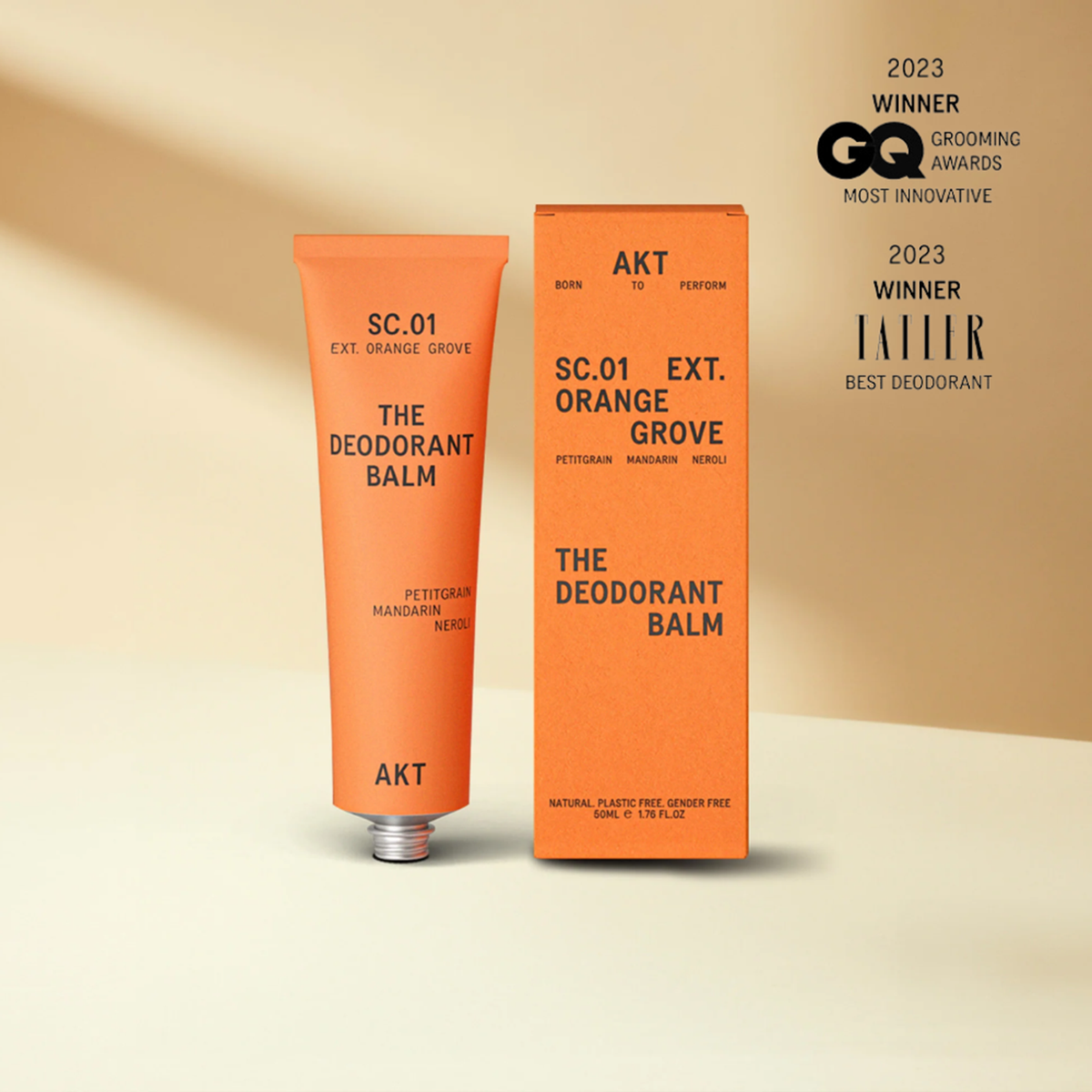 AKT Deodorant Balm: Orange Grove