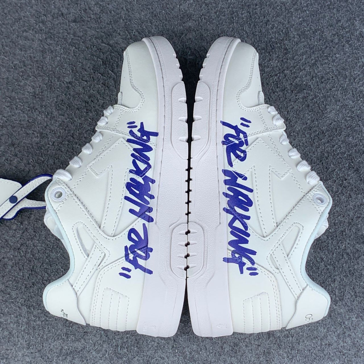 Off-White Out Of Office 'For Walking - Blue White'