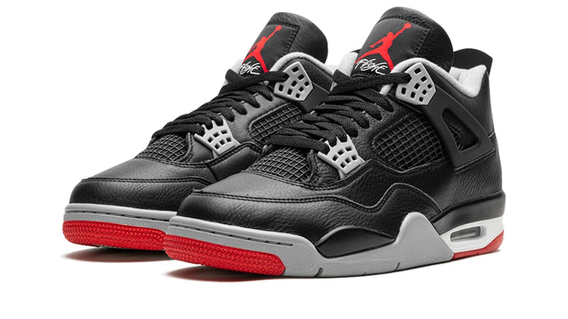 Air Jordan 4 Retro 'Bred Reimagined' Men's & Women's Sneakers