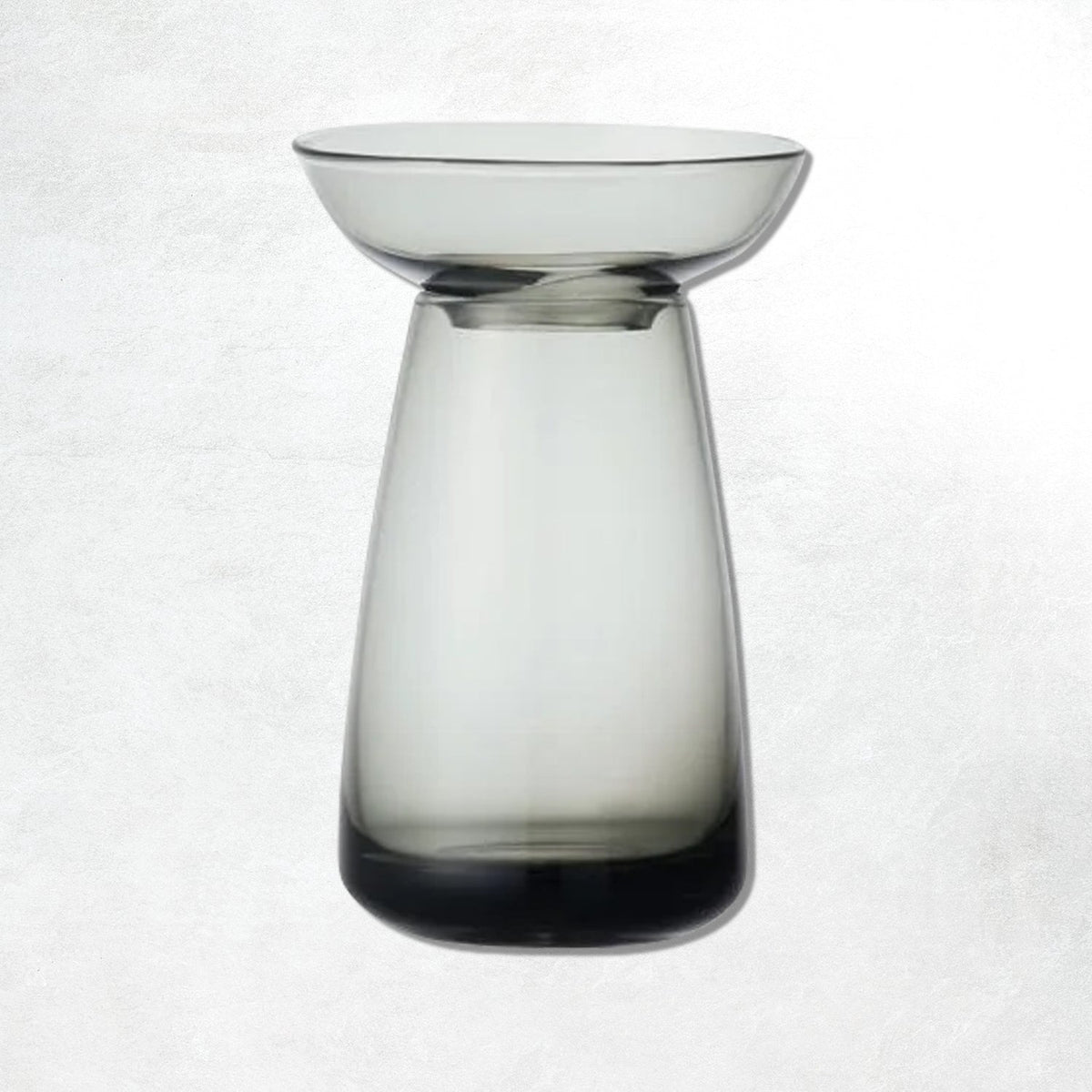 Kinto Aqua Culture Vase 80mm: Gray