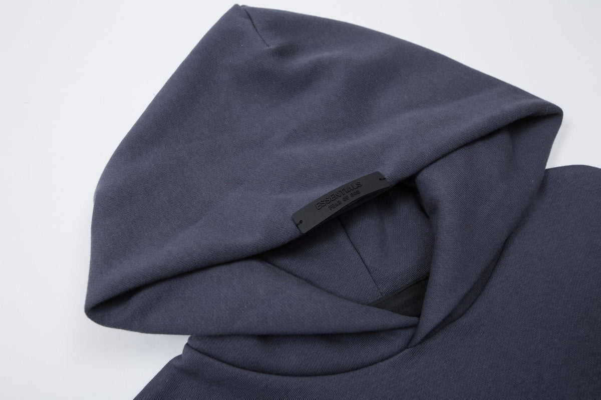 Fear Of God Essentials Flocked Letter Pullover Fleece Hoodie Unisex