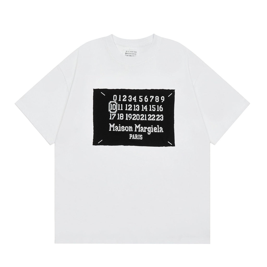 Maison Margiela T-shirt Crew Neck Loose Short Sleeve T-shirt