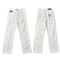 Corteiz Heavyweight Denim Pants White