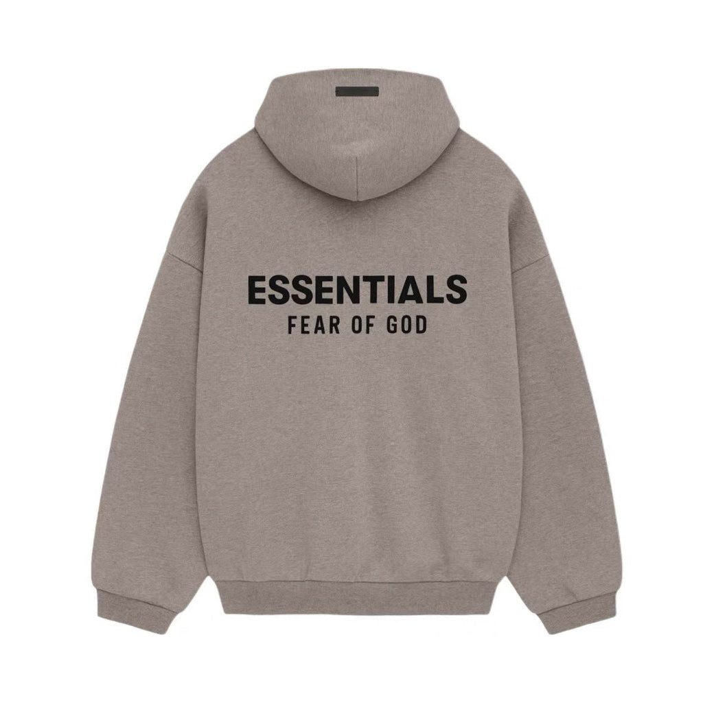 Fear of God Essentials Silicone Letter Graphic Pullover Hoodie