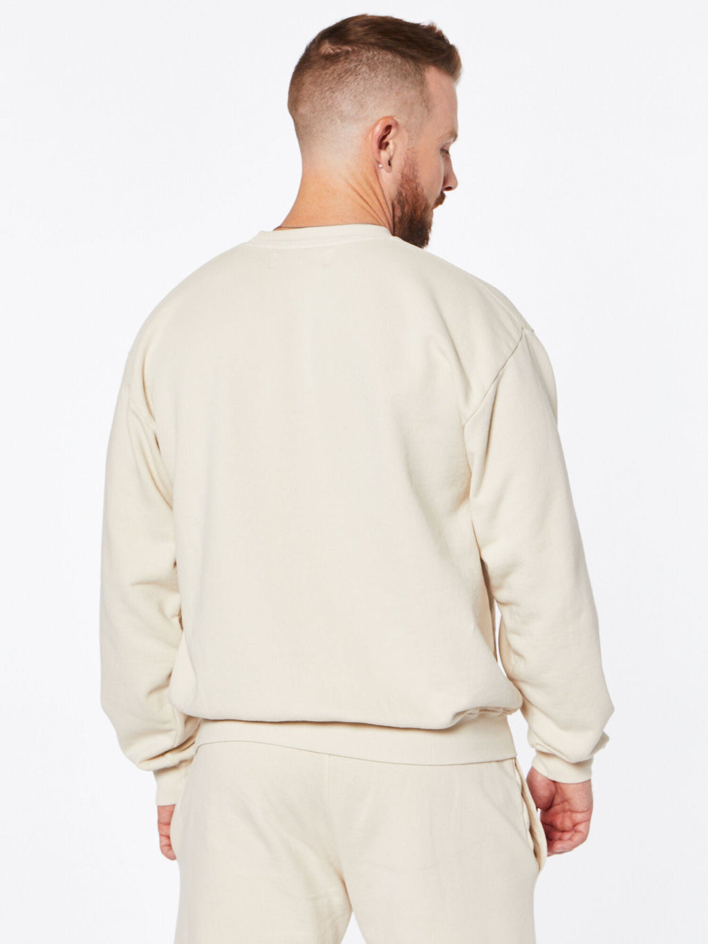 SAM CREW SWEATSHIRT CREAM