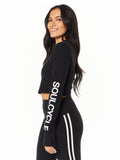 AIRWEIGHT LONG SLEEVE CROP