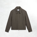 Wax London Eldon Micro Puppytooth Jacket: Brown