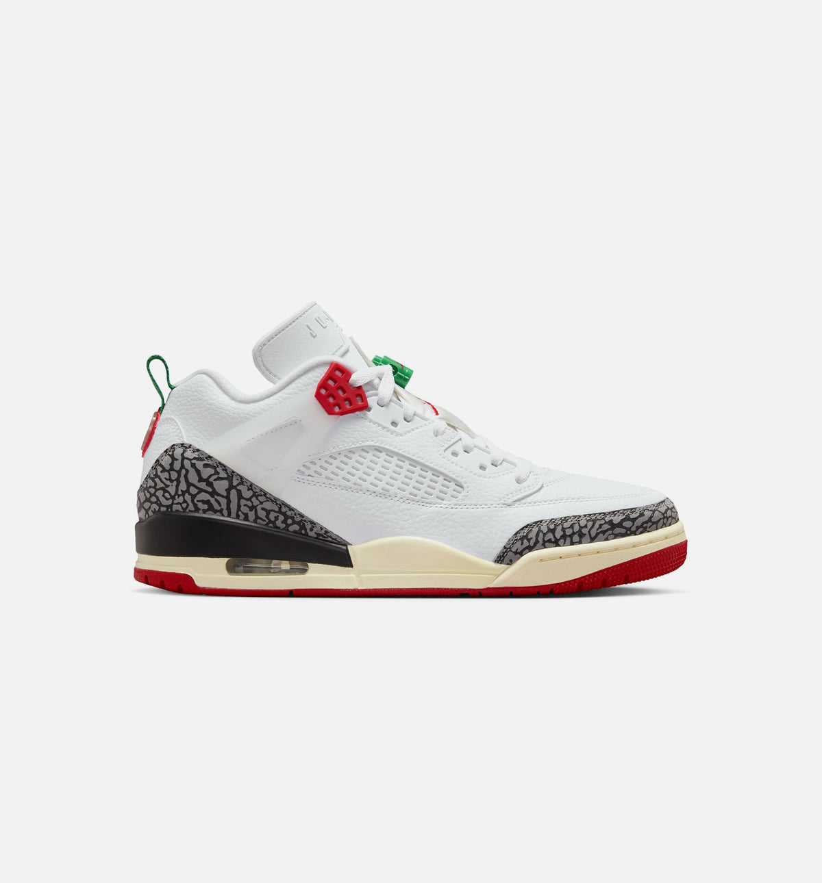 Spizike Low White & Black Men's Shoes