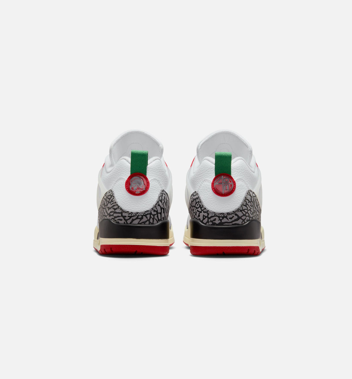 Spizike Low White & Black Men's Shoes