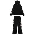 Sp5der Black Splatter Graphic Matching Set