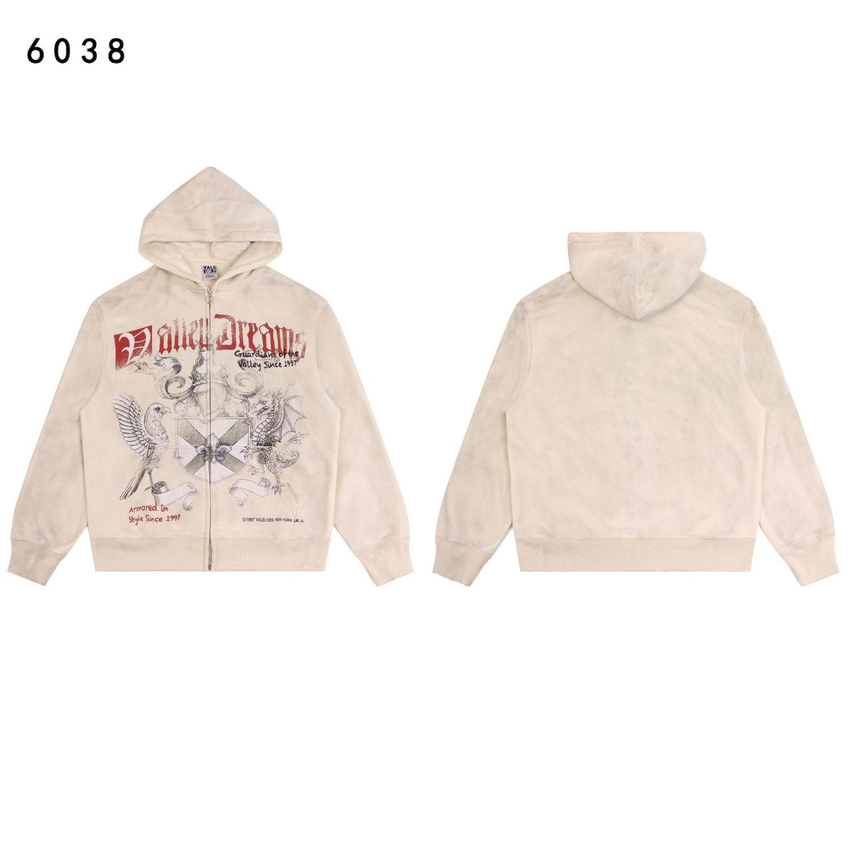 VALE USA Guardian Graphic Zip Hoodie and Jogger Set