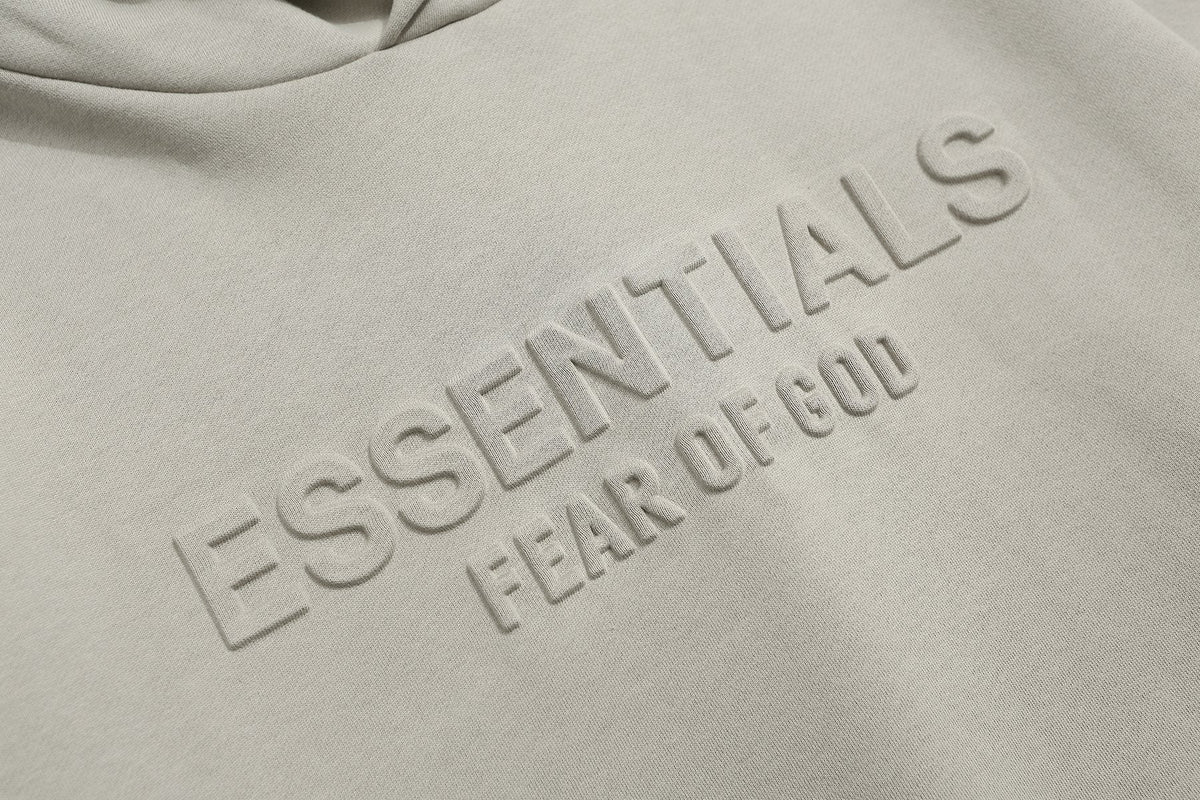 Fear of God Essentials Embossed Pullover Hoodie