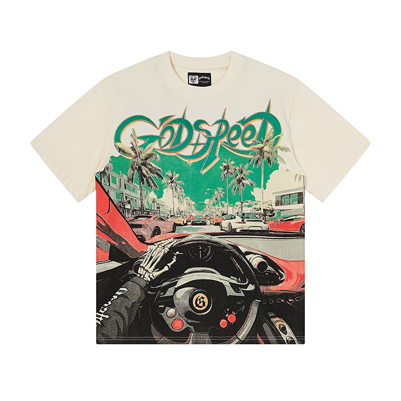 Godspeed Super Run Miami FL Graphic T-Shirt
