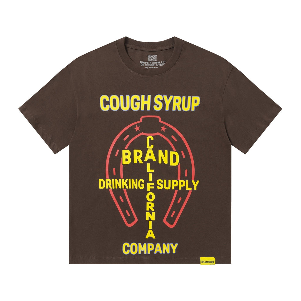 THAT'S A AWFUL LOT OF COUGH SYRUP Bull Lightning Graphic T-Shirt