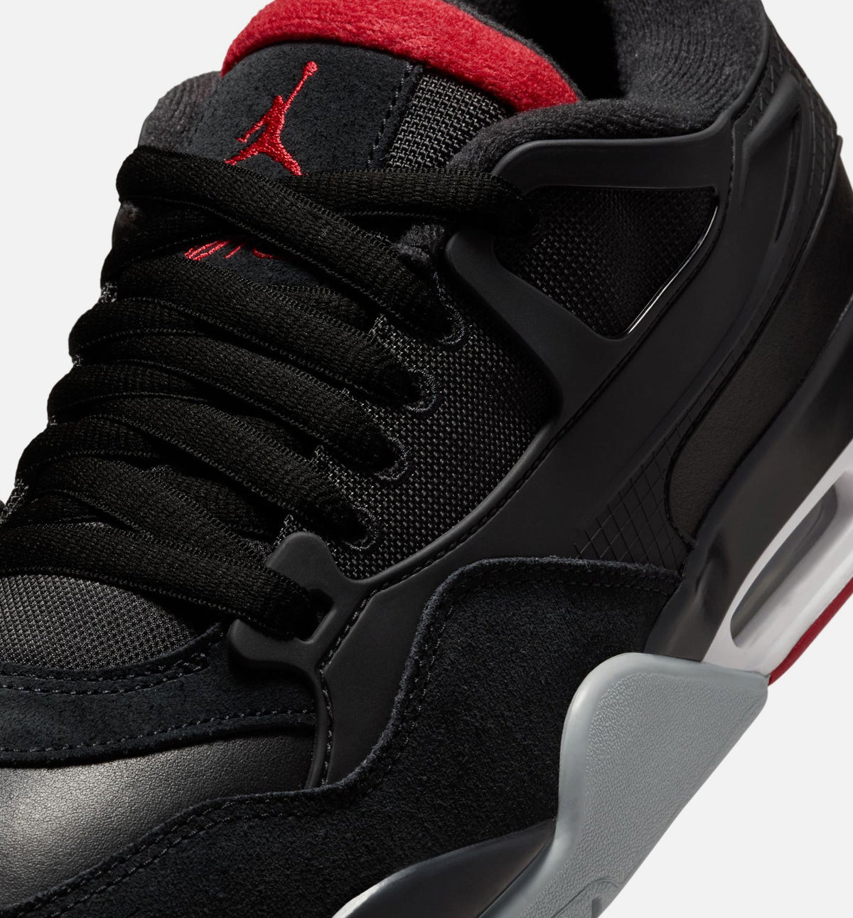 Air Jordan 4 RM Men's Lifestyle Shoe – Black/Wolf Grey/White/Varsity Red