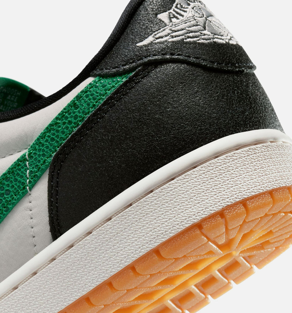 Air Jordan 1 Retro Low OG Men's Shoes - Phantom / Pine Green