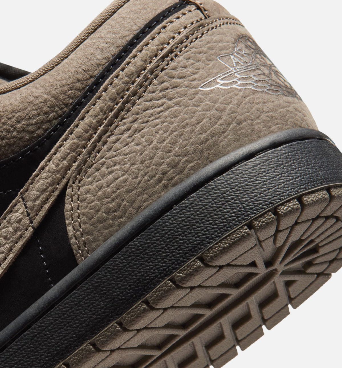 Air Jordan 1 Low SE Men's Shoes - Black / Olive Grey / Light Wild Mango