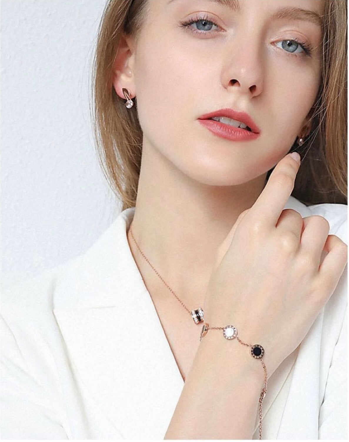 BVLGARI Black and White Fritillaria Bracelet