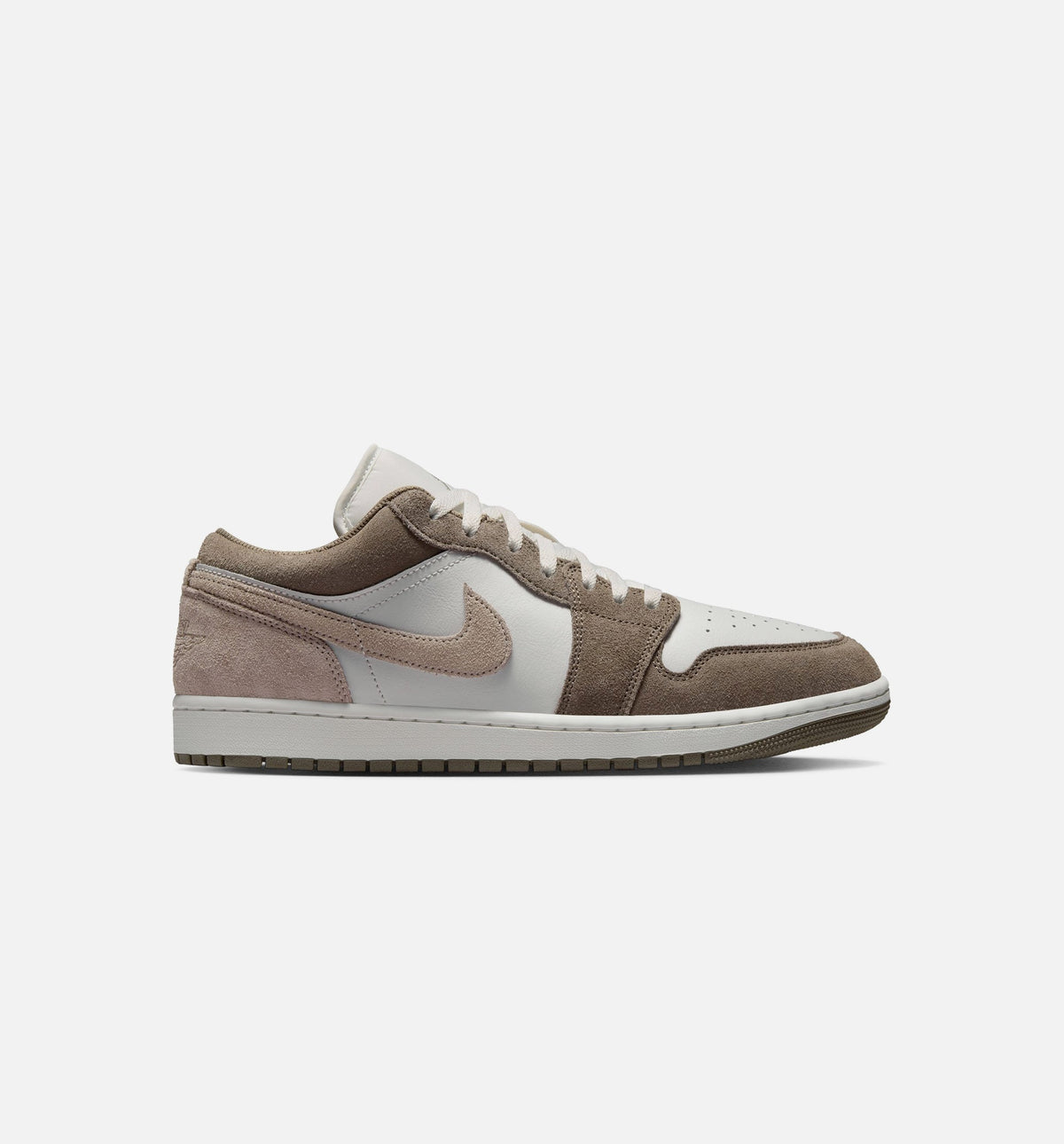 Air Jordan 1 Low - Men's Lifestyle Sneaker (Olive Grey/Enigma Stone/Summit White)